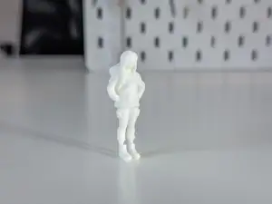 Miniature Girl/Student/Tourist for your Diorama