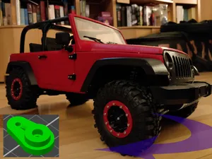 Servo arm for Rancher 4x4, radio controlled, STLs by 3dsets.com