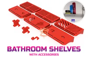 BATHROOM SHELVES