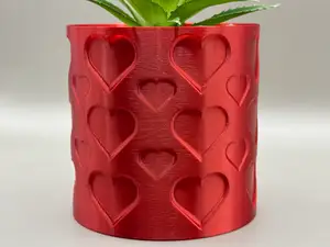 Hearts Plant Pot - Vase Mode Planter