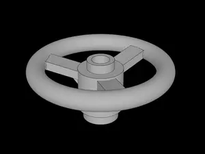 Lego Compatible (2819.dat) Technic Steering Wheel Small