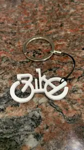 Bicycle keychain