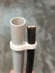 PVC pipe clip