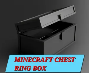 Minecraft Chest Ring Box (improved)