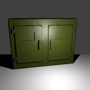 Militairy Industriel Case Schrank Cabinett BLENDFILE