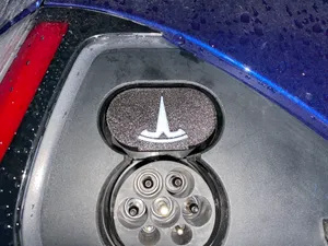 CCS cover for Tesla car
