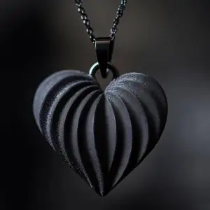 Eclipse Heart Pendant