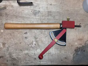 Lathe Gouge Grinding Jig