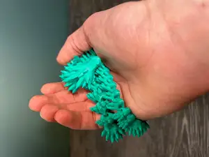 extra long articulated crystal dragon
