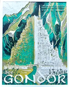 Minas Tirith / Gondor (Lord of the Rings) Hueforge