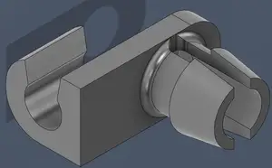 Door handle rod clips of 94 Honda civic