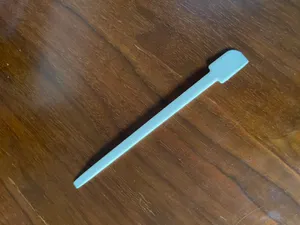 Makeup & Cosmetics Spatula - Curved Corner
