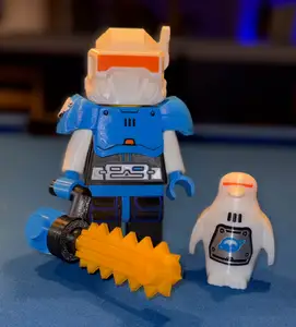 Ice Planet Explorer Brick MegaFigure (5:1 Scale)