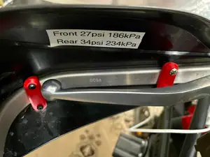 BarkBuster Plastics Handlebar Clamp thingys