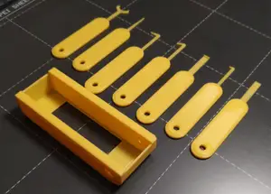 Swiss Army style Charging Port Cleaning Tool