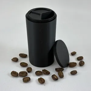 Coffee container compatible with AeroPress Go