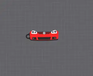 Volkswagen Golf Mk5 Keychain