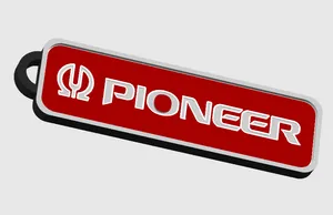PIONEER LOGO 1970 (RETRO) KEYCHAIN