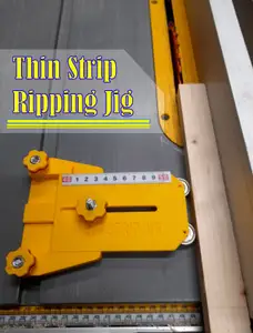 Thin Rip Table Saw Jig DeWalt / Rage Evolution