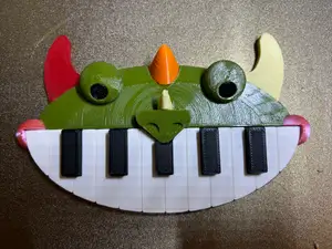 Poppy Playtime Pianosaurus Head
