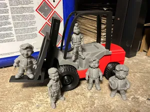 Cute little Hardworking Boys, working figures guy