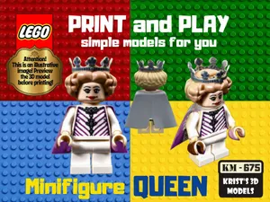 LEGO Queen Elizabeth II minifig