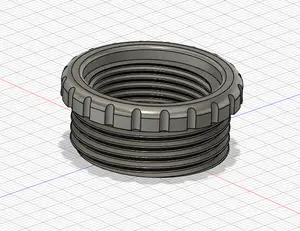 Garden Hose 1" to 3/4" Adapter