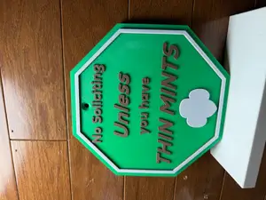 Girl Scout Thin Mint Sign