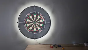 Circular dartboard lighting/Kruhová konstrukce pro osvětlení terče k šipkám