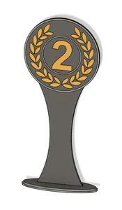 2nd Anniversary Jubilee Birthday Universal Trophy Cup