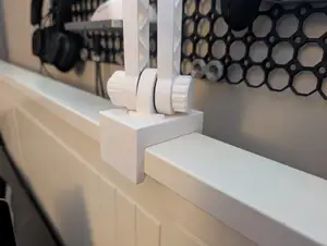 Bed clamp for Tablet arm (IKEA Hemnes bed)