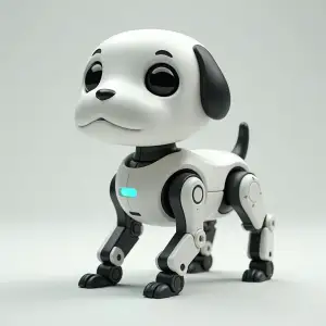 Cute Little Robot Dog, Great Pet !