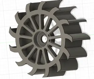 snow / sand wheel for 1/8 rc scale model