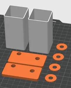 Creaking fix for Next Level Racing Wheel Stand 2.0