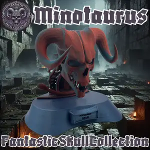 Minotaur Skull / Minotaurus Schädel