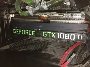 Palit Gainward Geforce GTX 1080 Ti overkill fan upgrade 10cm to 12cm full height nvidia
