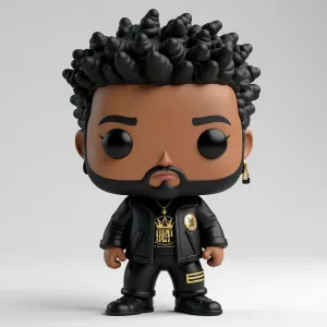 The Weeknd Funko Pop-Style 3D Printable Figurine – Music Icon Collectible