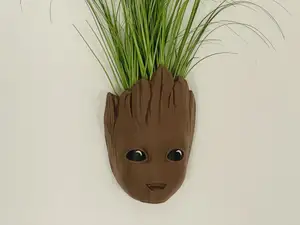 Baby Groot Flower Pot Wall Mounted