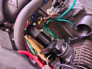 Honda Cb450 1 into 2 intake