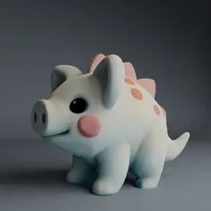 Piggysaurus Piggy Bank (Dinosaur Pig)