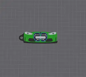 BMW M4 CS Keychain
