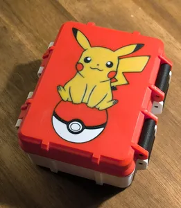 Rugged Pokemon Card Box (for cards with sleeve)