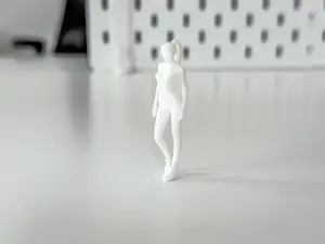 Miniature Woman/Fitness Girl for your Diorama