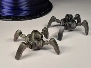 Articulated Quad Bot with Turret