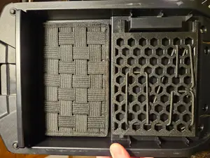 4Runner 5th Gen Center Console Box Lid Molle or Hex Panel