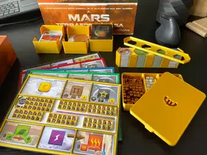 Mars Terraforming Accesories +No Slip Player Board