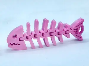 Flexy bones fish - keyring