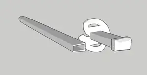 mini katana chopstick holder
