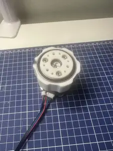 A 3D printed 20:1 Cycloid Gearbox with two rotors for Nema 17