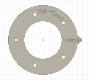 SAE 5 Bolt Fuel Level Sending Unit Template